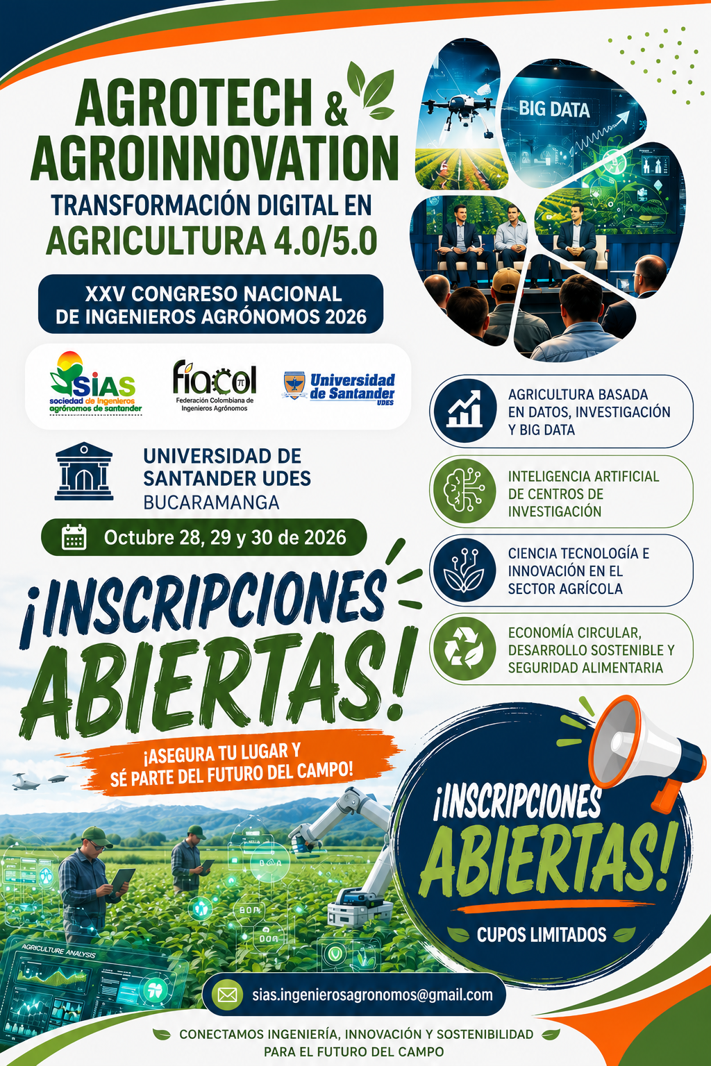 XXV Congreso Nacional de Ingenieros Agrónomos 2026
